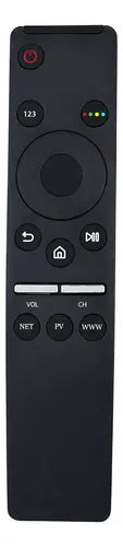 Control Remoto Compatible Con Samsung Smart Tv Reemplazo Negro