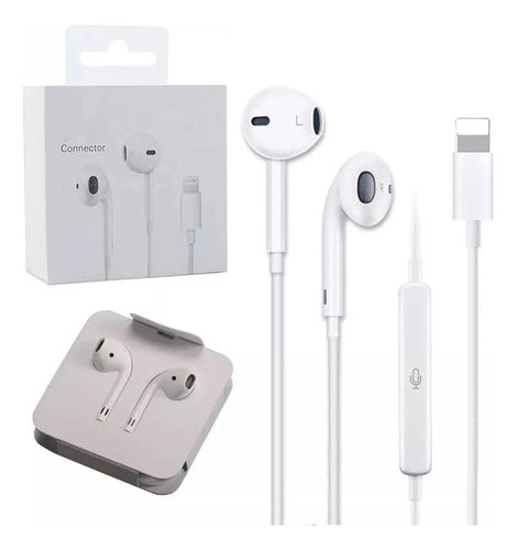 Audífonos In-ear Bluetooth Compatible iPhone Modelo C6053 Blanco