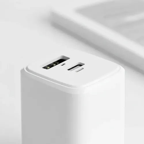 Cargador Para iPhone 35w 8 X Xr 11 12 13 14 Pro Max Color Blanco Con Cable Alta Velocidad Carga Rápida Milk White