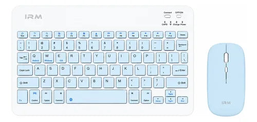 Mini Teclado Y Mouse Irm Inalámbrico Qwerty Español Mk-110