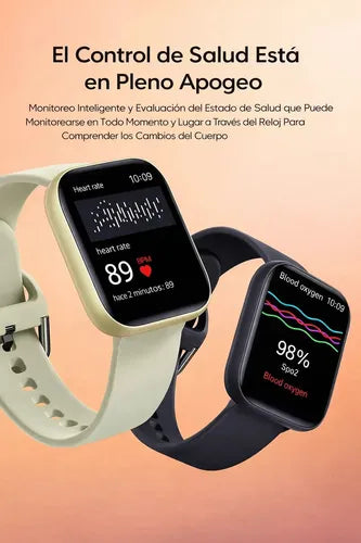 Smartwatch Deportivo Vidvie Sw1618 Para Llamadas Con Pantalla De 1.85  Y Monitor De Salud Negro Look Deportivo