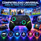 Control Joystick Gamer X9 Inalámbrico Rgb Multiplataforma