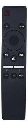 Control Remoto Compatible Con Samsung Smart Tv Reemplazo Negro