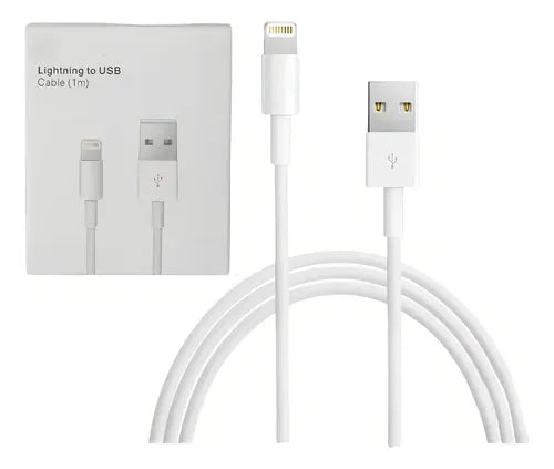 Cable Usb 3.0 De 1 Metro Blanco De Alta Velocidad Compatible Con iPhone, iPad Y iPod  Carga Rápida Y Transferencia De Datos Estable Para Dispositivos Compatible iPhone