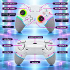 Control Joystick Gamer X9 Inalámbrico Rgb Multiplataforma