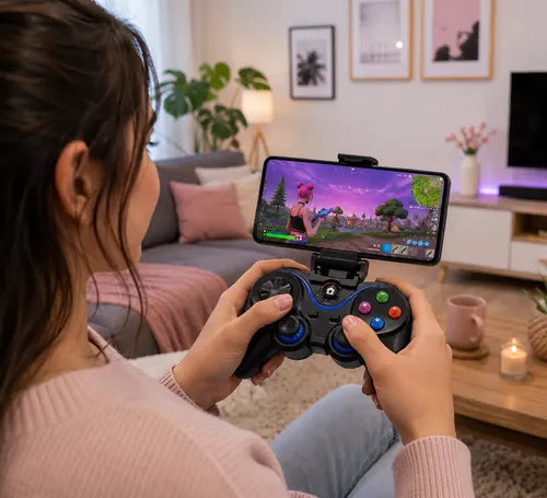 Control Gamepad Para Celular Compatible Con iPhone Y Android