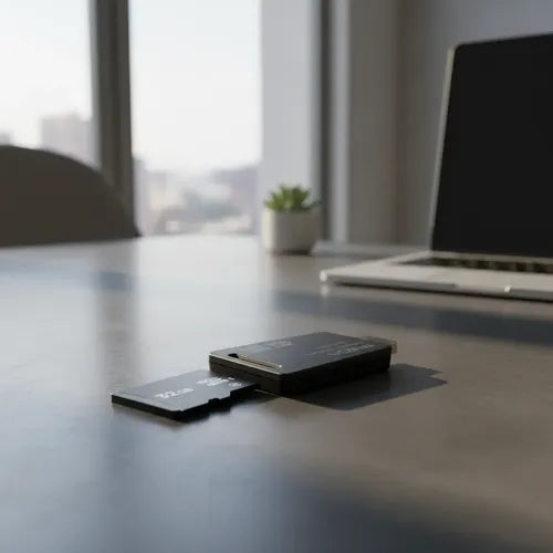 Lector De Memorias Micro Sd Tf Compatible Con Pc Laptop Negro