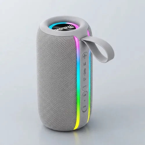 Parlante Bluetooth 8w Tws Luces Led Recargable Usb 1500mah