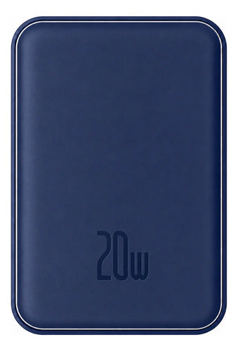 Powerbank Magnético Carga Rápida Para iPhone Y Android Azul
