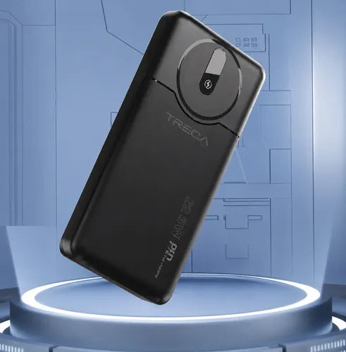 Powerbank 10000mah Carga Rápida Pd20w 22.5w 2 Puertos Usb Negro