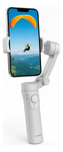 Estabilizador Gimbal Plegable Diegmark F5d Para Celular Con Control De Zoom Y Trípode Negro
