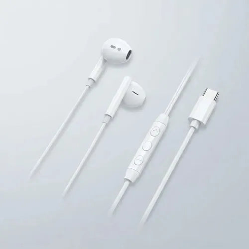 Auriculares In-ear Vidvie Hs665 Blancos Usb-c Con Micrófono Blanco