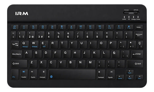 Mini Teclado Y Mouse Irm Inalámbrico Qwerty Español Mk-110