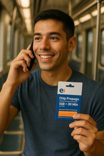 Chip Entel Prepago Pack 25 Unidades Sim Prepago 3 En 1