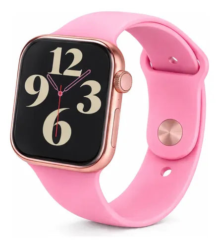 Smartwatch Hw22-pro Deportivo Pantalla Hd Llamadas Bluetooth Rosa Look Deportivo
