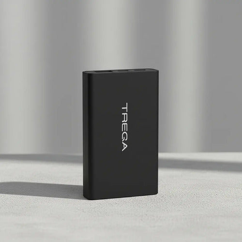 Power Bank Treqa De 10000 Mah Con Carga Rápida Y Usb-c Para Celulares Negro