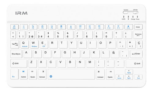 Mini Teclado Y Mouse Irm Inalámbrico Qwerty Español Mk-110