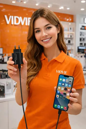 Cargador Carga Rápida 2.4a Compatible Con iPhone 8 Al 14 Negro