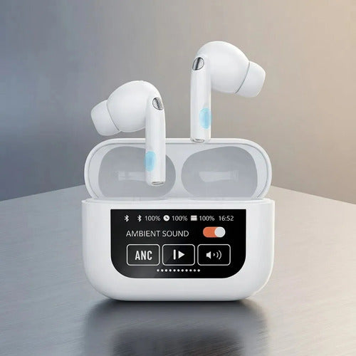 Auriculares Inalámbricos Tws Diegmark Bluetooth Con Cancelación De Ruido Y Micrófono, Blanco