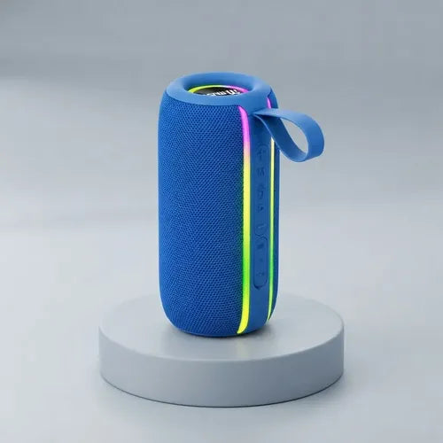 Parlante Bluetooth 8w Tws Luces Led Recargable Usb 1500mah