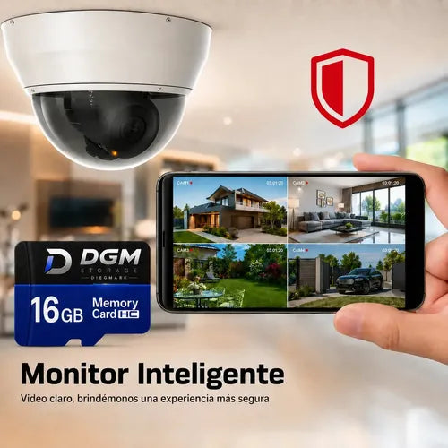 Tarjeta Microsdhc Diegmark 16 Gb Clase 10 Con Adaptador Sd