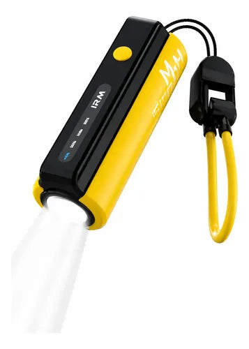 Batería Externa 5000mah R60 Con Linterna Portátil Y Cable