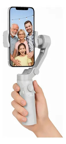 Estabilizador Gimbal Plegable Diegmark F5d Para Celular Con Control De Zoom Y Trípode Negro