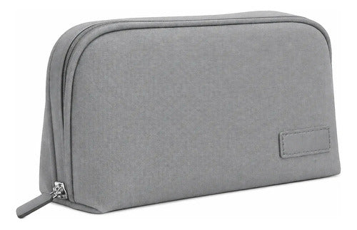 Kit Powerbank 10000mah Carga Rápida + Bolso Organizador Blanco/gris