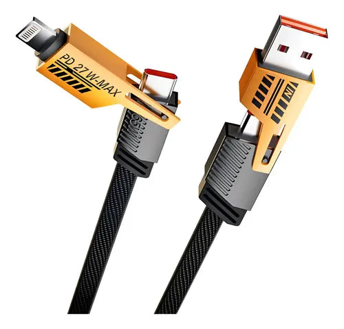 Cable Usb A Tipo C De 1 M, Diegmark Ca-888 Para Carga Rápida Y Datos Negro