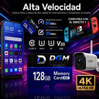 Tarjeta Micro Sdxc Diegmark 128 Gb Uhs-i U1 Clase 10 Para 4k, Con Adaptador Sd