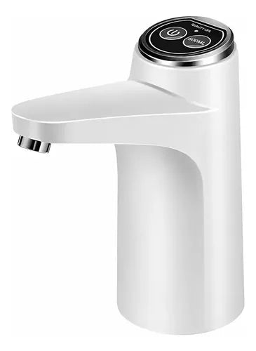 Dispensador De Agua Eléctrico Usb Recargable 8 A 20 L Blanco