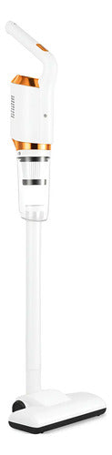 Aspiradora Inalámbrica Recargable Usb 2 En 1 Para Auto Hogar Blanco