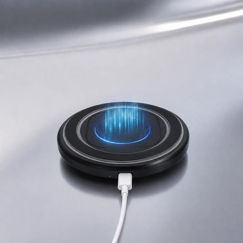 Cargador Magnético Inalámbrico 15w Compatible Con iPhone Negro