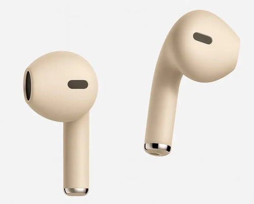 Audífonos Inalámbricos Diegmark Ht-09 Bluetooth 5.3 Con Sonido Hi-fi Y Micrófono Para Android Y iPhone Beige Claro