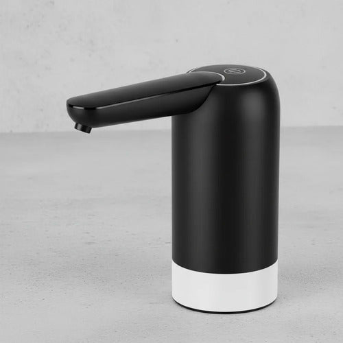 Dispensador De Agua Eléctrico Usb Recargable Portátil 20l Negro
