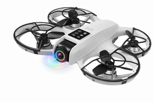 Drone Con Cámara Y Motores Brushless Para Vuelo Estable De 15 Minutos Gris Claro