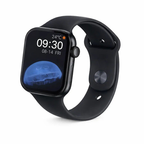 Smartwatch Diegmark Hw22 Pro Con Llamadas Y Monitor De Salud Negro