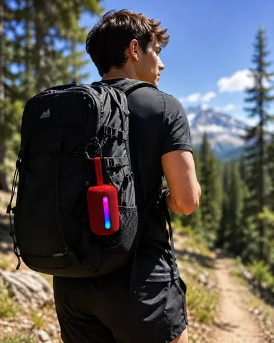 Parlante Inalámbrico A8 Bluetooth 5.3 Usb Radio Fm Luz Rgb