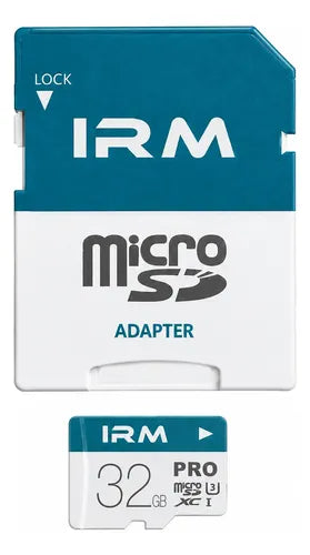 Tarjeta Micro Sd Hc 32gb Clase 10 Irm Con Adaptador Sd