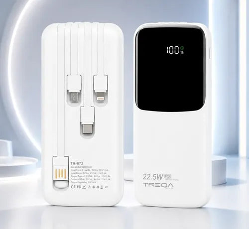 Batería Externa Powerbank 20000mah Carga Rápida Pd 3.0 22.5w