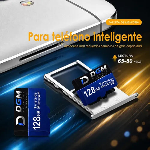 Tarjeta De Memoria Micro Sdxc 128gb Clase 10 Uhs-i U3 V30 4k