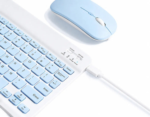 Mini Teclado Y Mouse Irm Inalámbrico Qwerty Español Mk-110