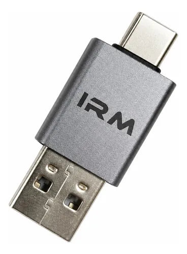 Lector De Tarjetas Tf Micro Sd Conectores Usb C Usb Compacto Gris