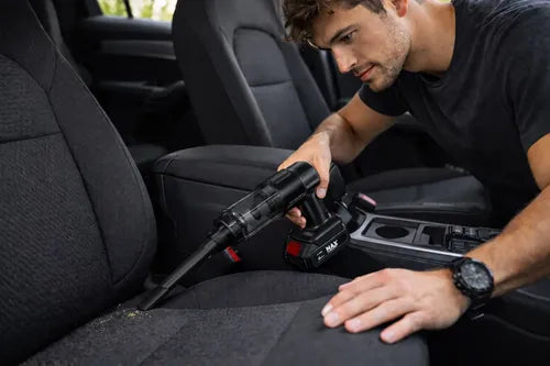 Aspiradora Inalámbrica 12v Portátil Para Auto Y Hogar Negro