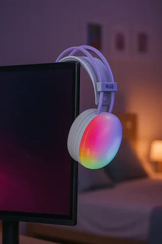 Audífonos Rgb P880 Inalámbricos V5.3 Plegables Super Bass