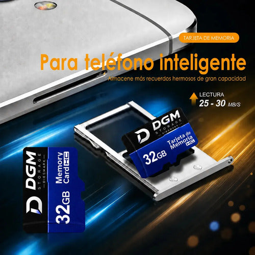 Tarjeta Microsdhc Diegmark 32 Gb Clase 10 Con Adaptador Sd Para Celulares Y Tablets