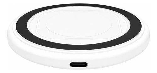 Cargador Magnético Inalámbrico 15w Compatible Con iPhone Blanco