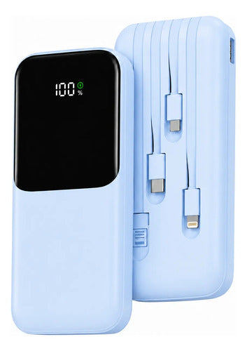Batería Externa Powerbank 20000mah Carga Rápida Pd 3.0 22.5w