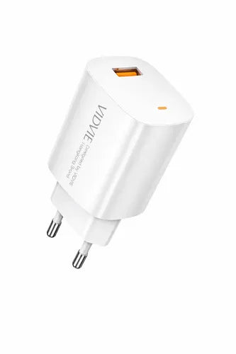 Cargador Rápido Para iPhone Con Qc 3.0, 18w Y Certificación Sec Blanco