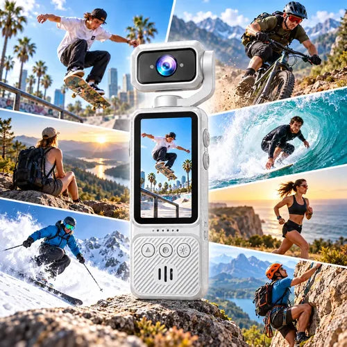 Cámara Deportiva Pocket Full Hd Wifi + Tarjeta Microsd 16gb